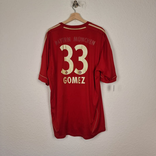 Trikot - FC Bayern München - Mario Gómez - 2011/12 - XXL - signiert - Heim
