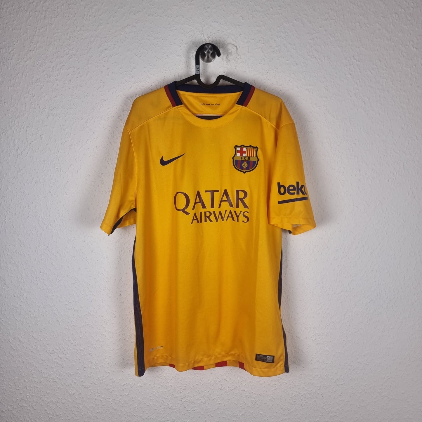 Trikot - FC Barcelona - Luis Suárez - 2015/2016 - L - Auswärts