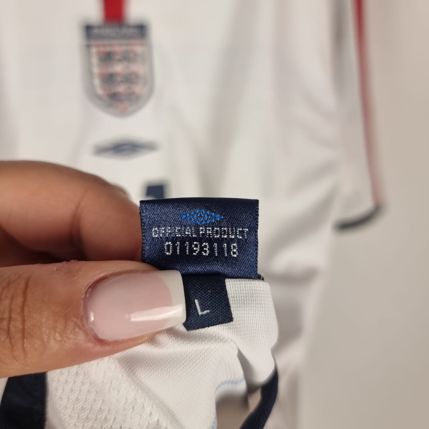 Jersey - England - Frank Lampard - 2004 - L - Home