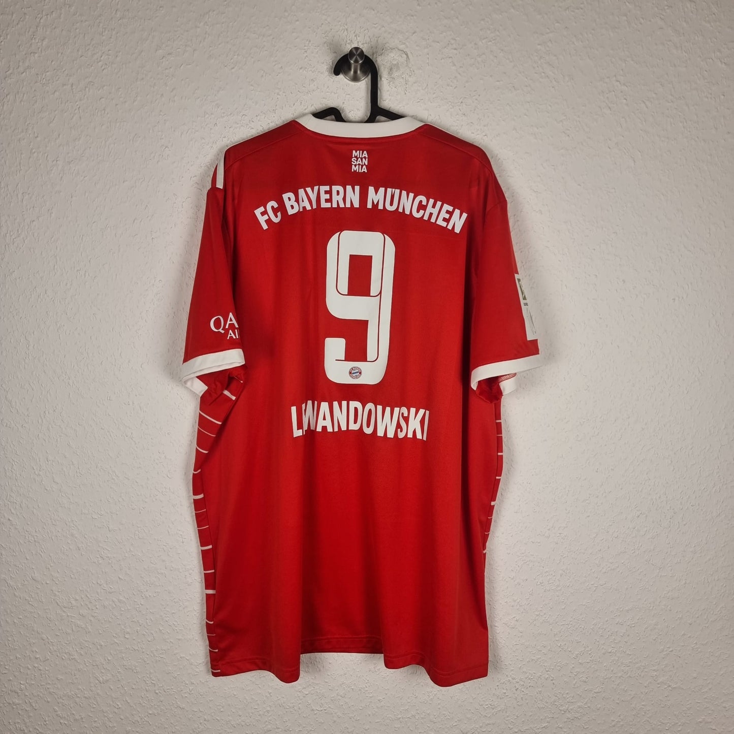 Trikot - FC Bayern München - Robert Lewandowski - 2022/2023 - XXL - Heim