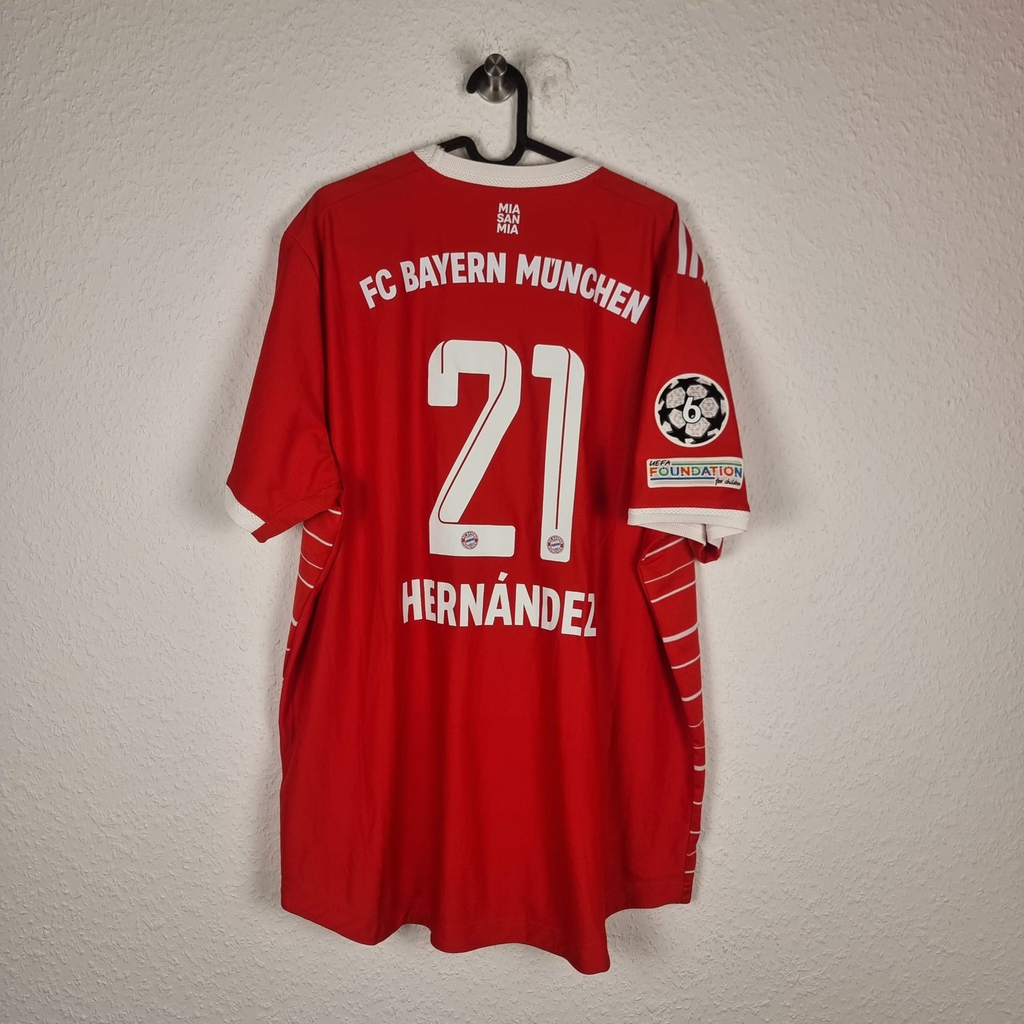 Trikot - FC Bayern München - Lucas Hernández - 2022/2023 - 2XL - Heim