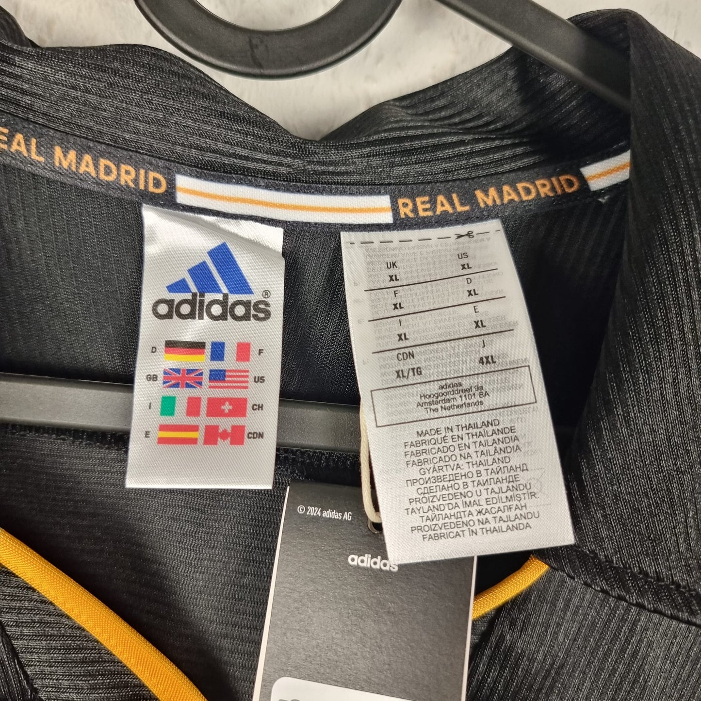Trikot - Real Madrid - 1999/2000 - XL - Auswärts - Neu - Reissue