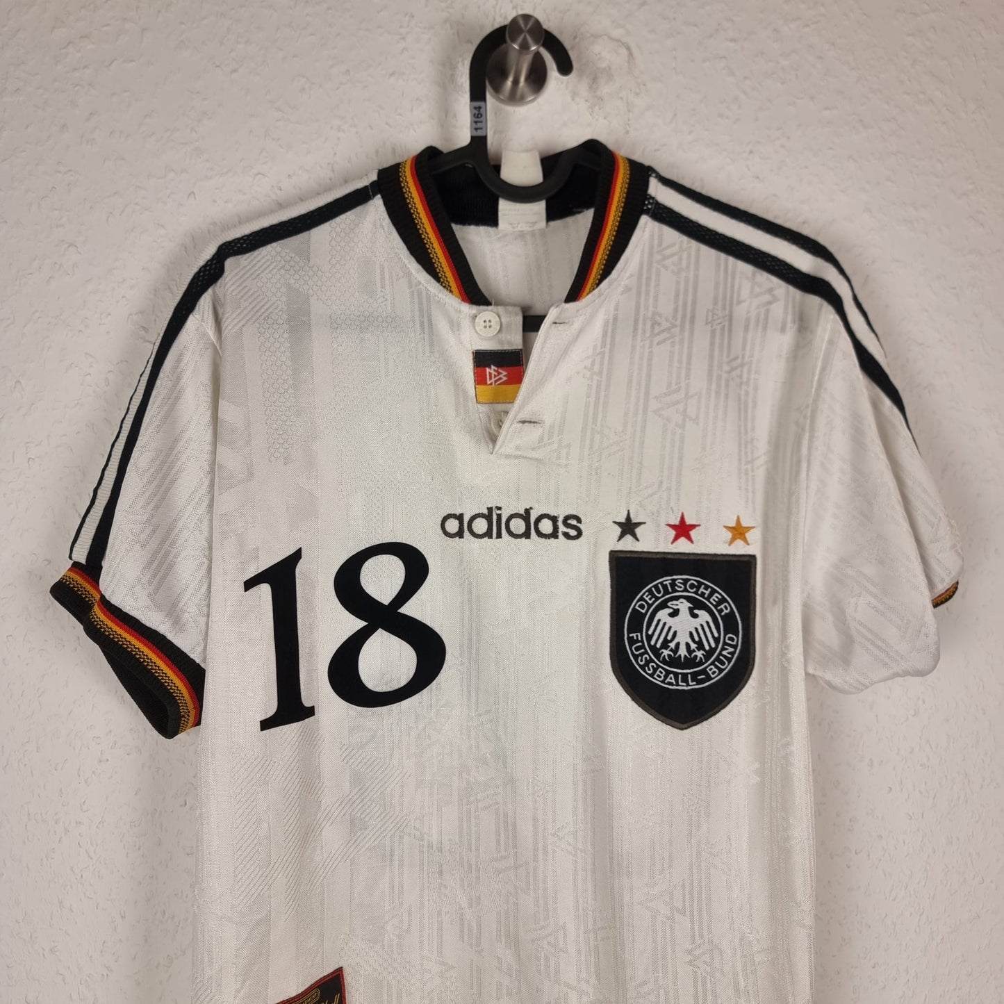 Trikot - Deutschland - Jürgen Klinsmann - 1996 - S - Heim