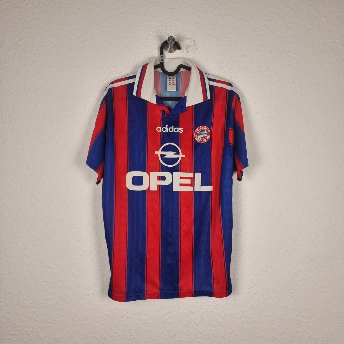 Trikot - FC Bayern München - Mehmet Scholl - 1995/1996 - S - Heim