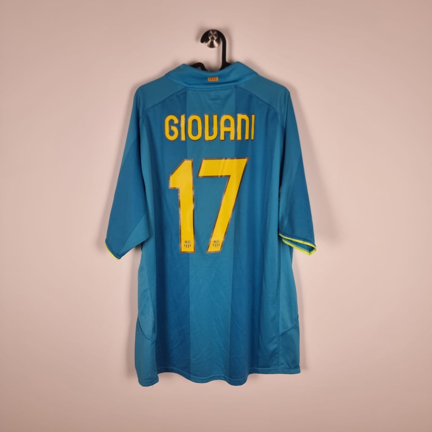 Trikot - FC Barcelona - Giovani dos Santos - 2007/2008 - XXL - Auswärts