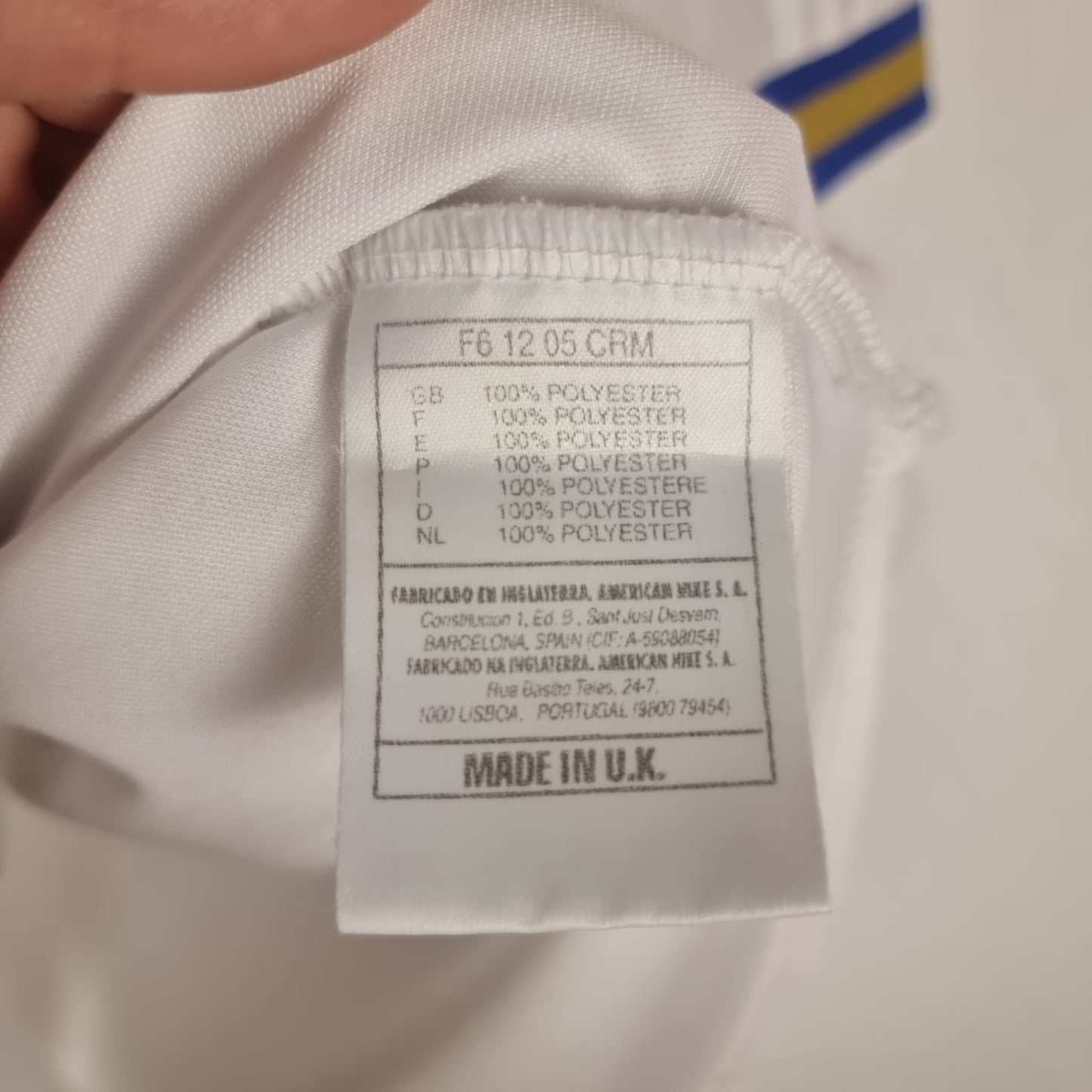 Trikot - Italien - 1996 - L - Auswärts