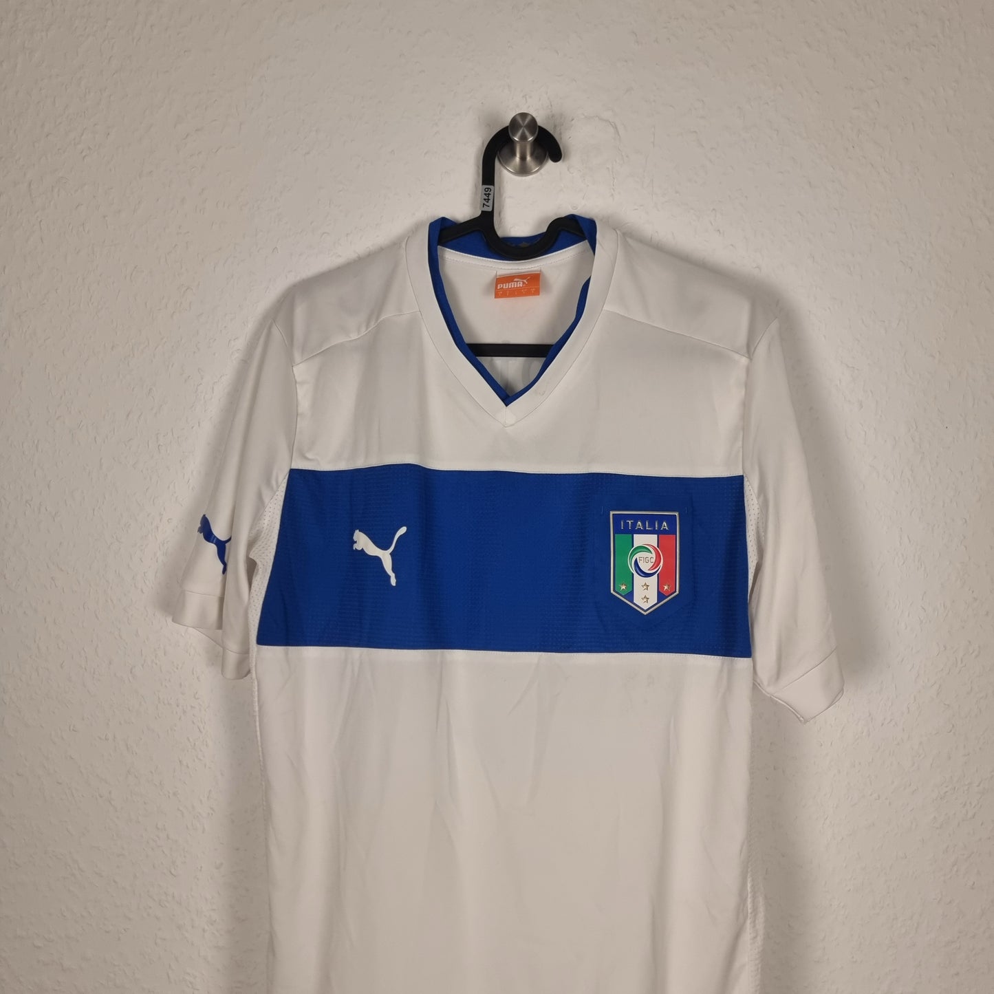 Trikot - Italien - Mario Balotelli - 2012 - L - Auswärts