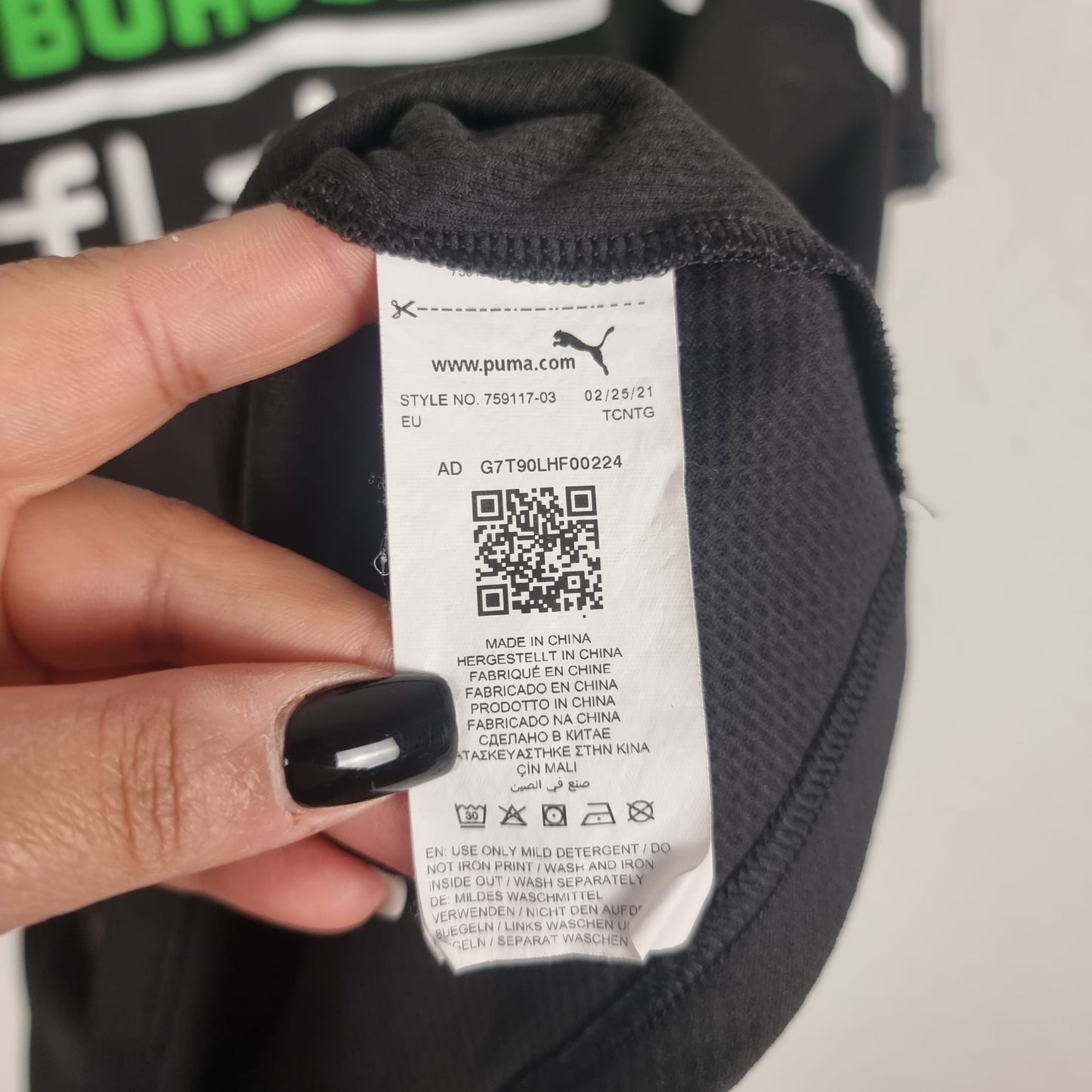 Trikot - Borussia Mönchengladbach - Tony Jantschke - 2021/2022 - XXL - Drittes
