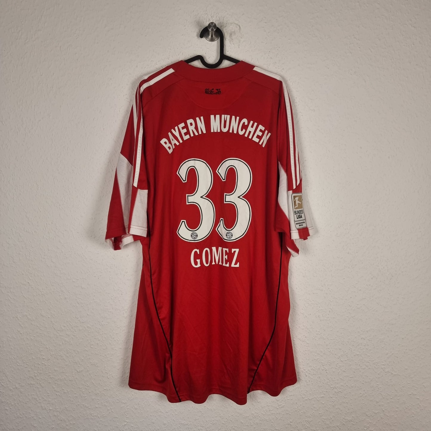 Trikot - FC Bayern München - Mario Gomez - 2010/2011 - 3XL - Heim