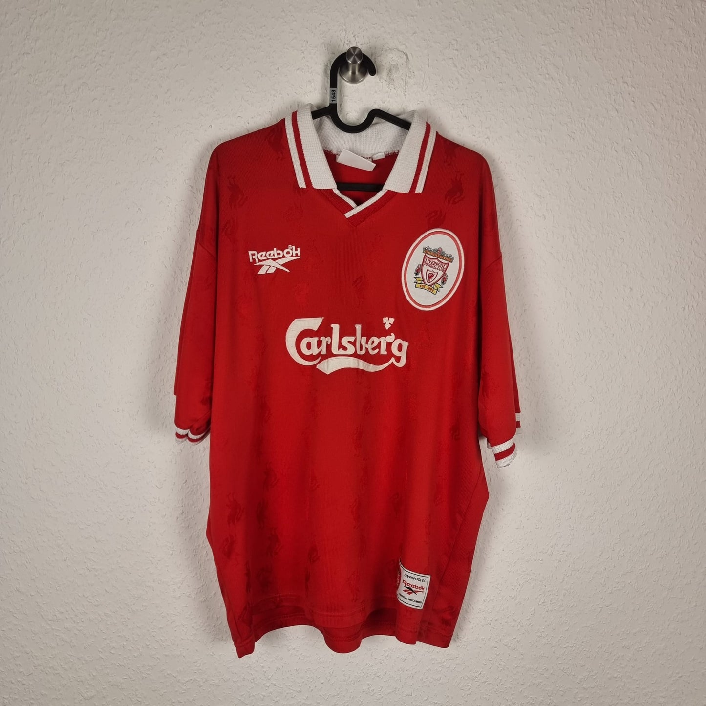 Trikot - Liverpool FC - Jamie Redknapp - 1996/1997 - L -  Heim