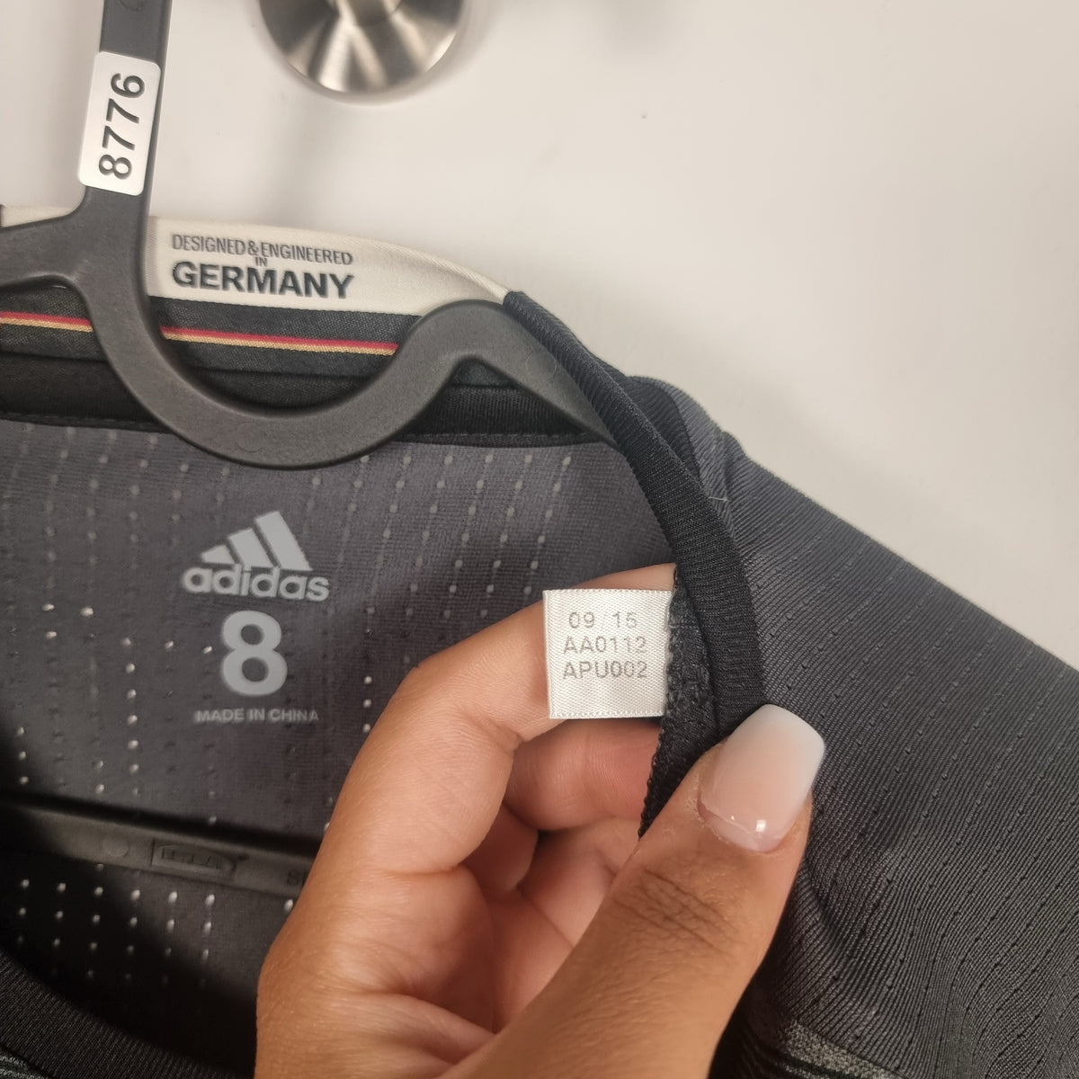 Trikot - Deutschland - Toni Kroos - 2016/2017 - L - Auswärts - Player Issue