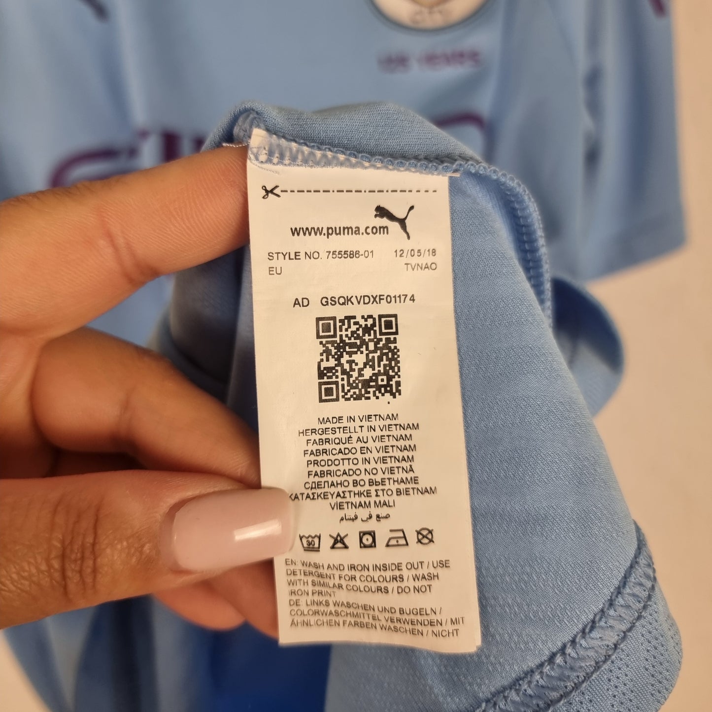 Trikot - Manchester City - 2019/2020 - M - Heim