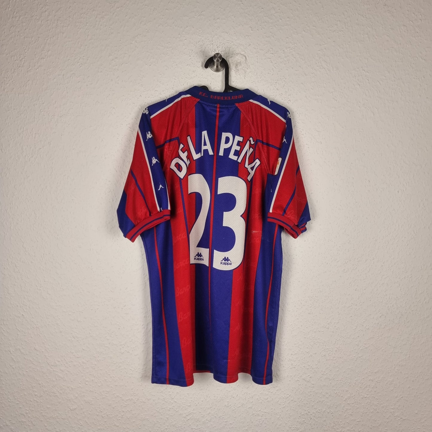 Trikot - FC Barcelona - Iván de la Peña - 1997/1998 - XL - Heim