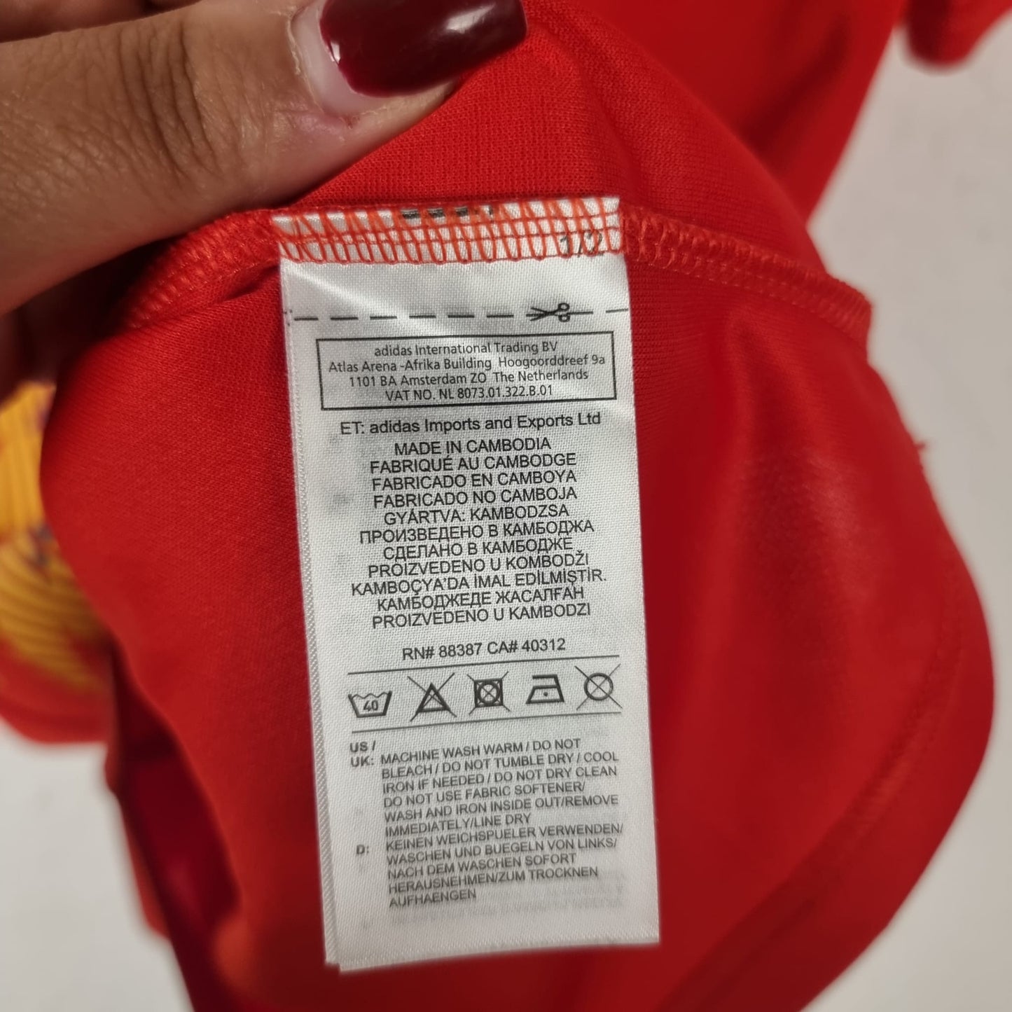 Trikot - Spanien - Sergio Ramos - 2018 - S - Heim