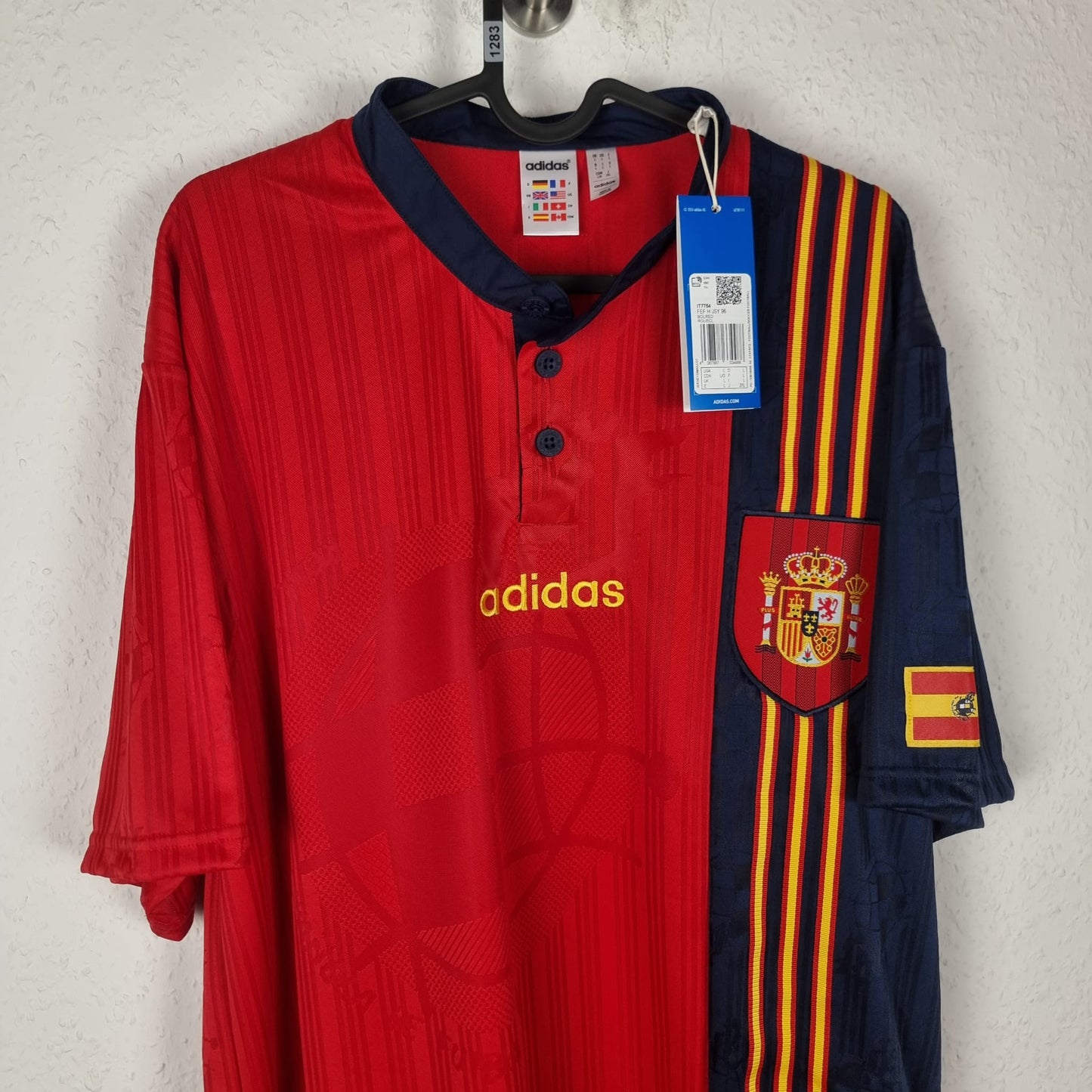 Trikot - Spanien - 1996 - L - Heim - Neu