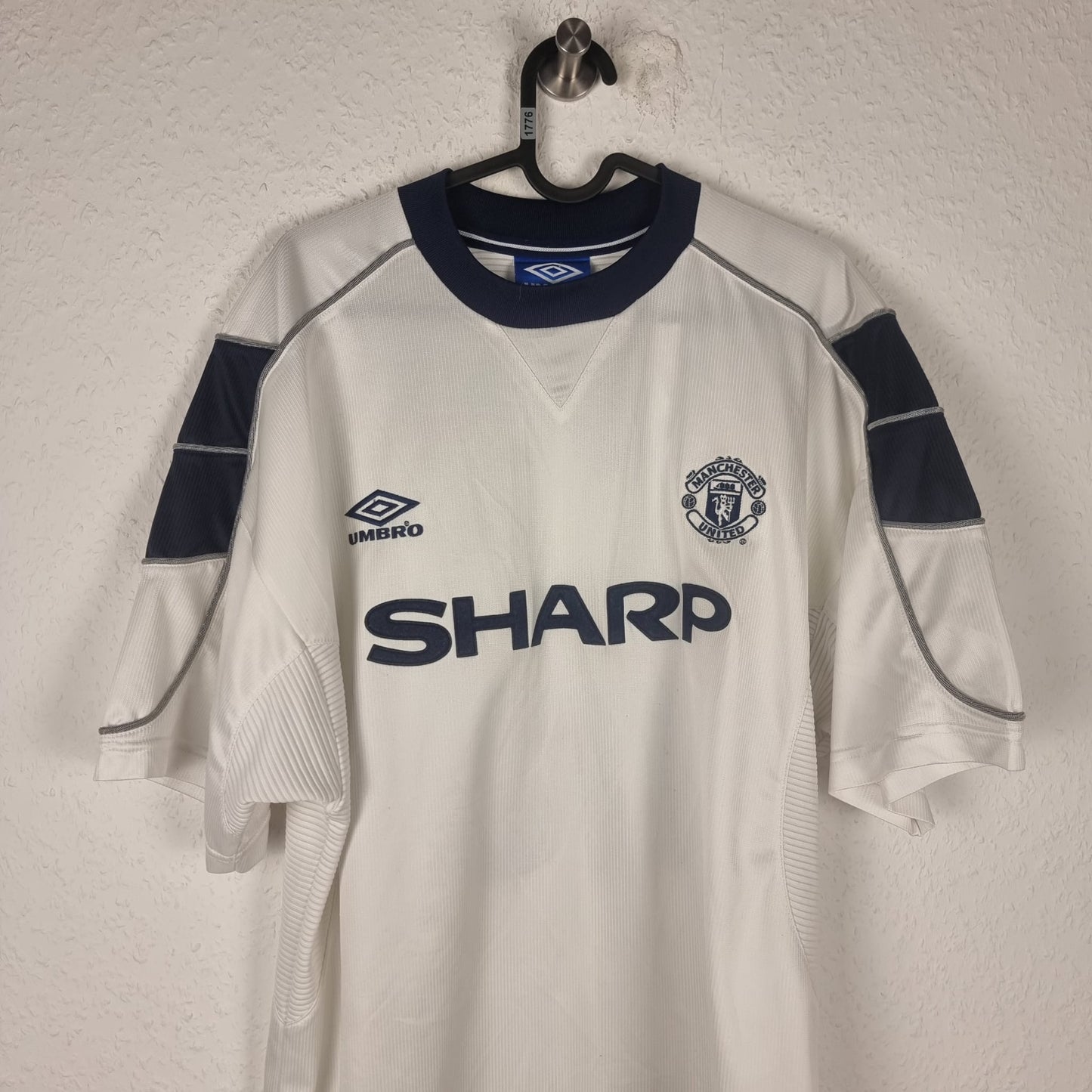 Trikot - Manchester United (ManU) - Roy Keane - 1999/2000 - L - Drittes