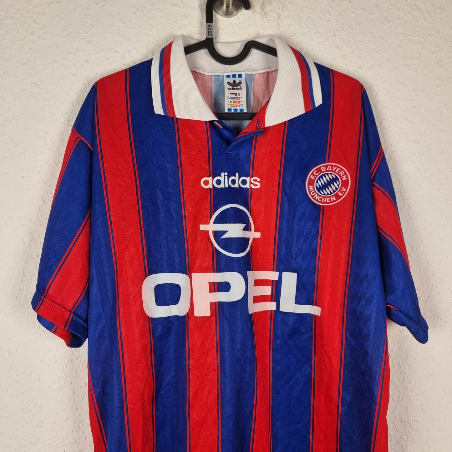Jersey - FC Bayern Munich - Christian Nerlinger - 1995/1996 - L - Home - Player Issue