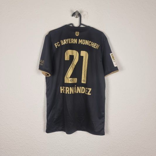 Trikot - FC Bayern München - Lucas Hernández - 2021/2022 - M - Auswärts