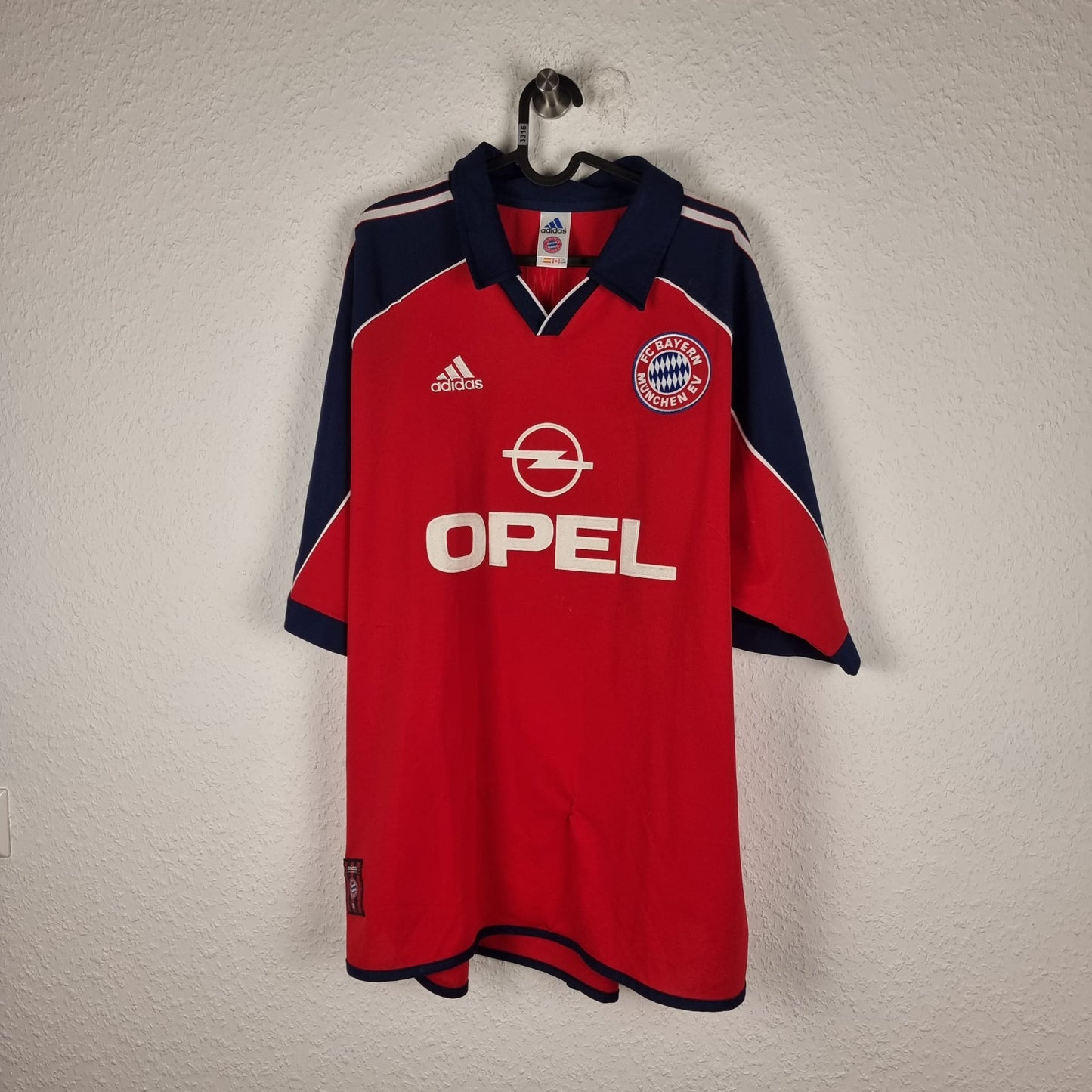 Trikot - FC Bayern München - Thomas Strunz - 1999/2000 - XXL - Heim