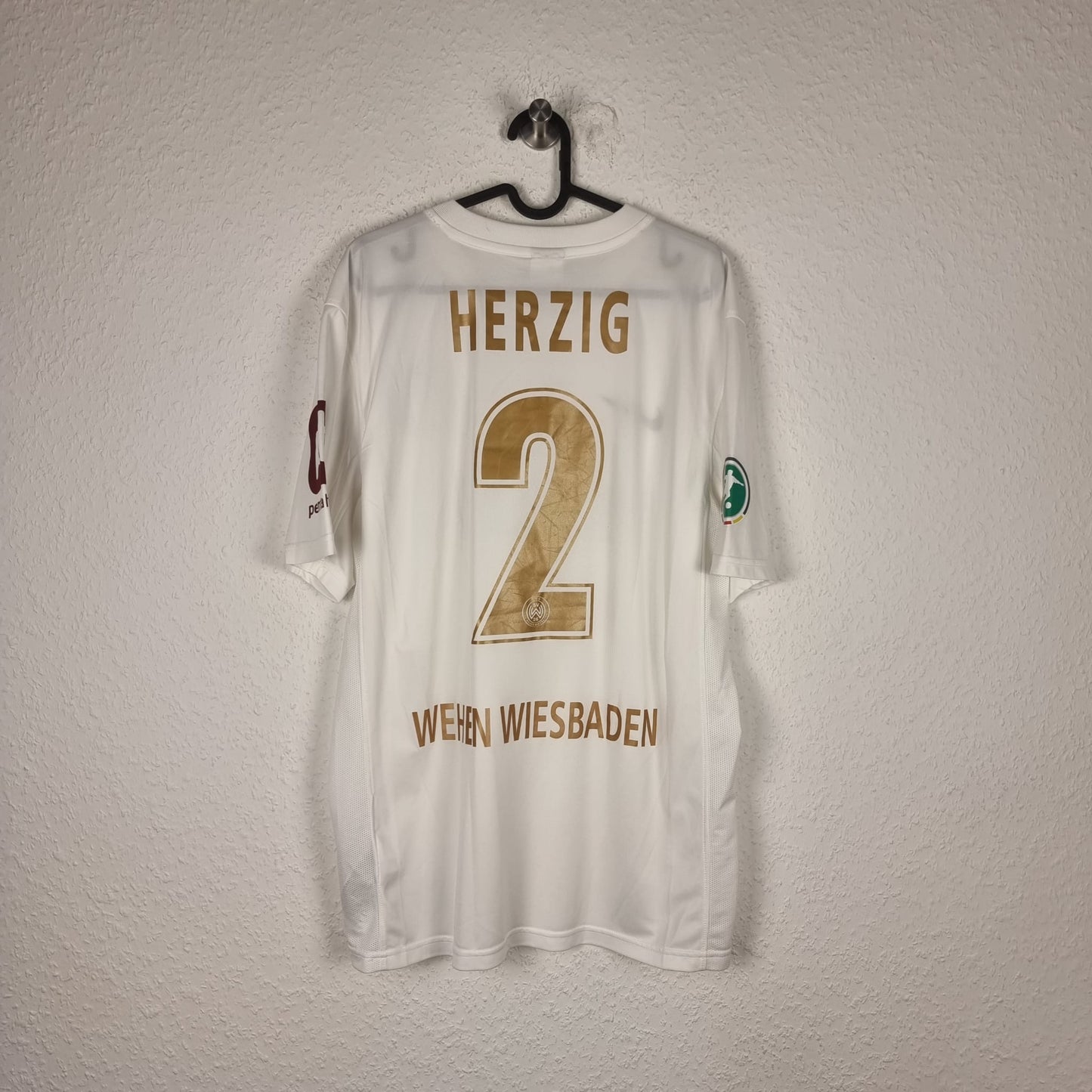 Trikot - SV Wehen Wiesbaden - Nico Herzig - 2013/2014 - L - Drittes - Player Issue