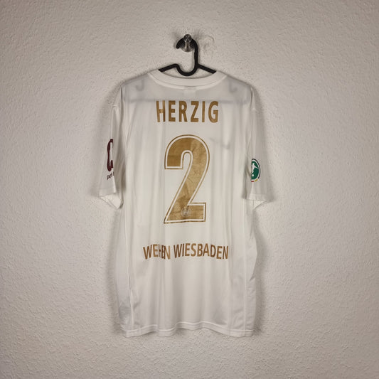 Trikot - SV Wehen Wiesbaden - Nico Herzig - 2013/2014 - L - Drittes - Player Issue