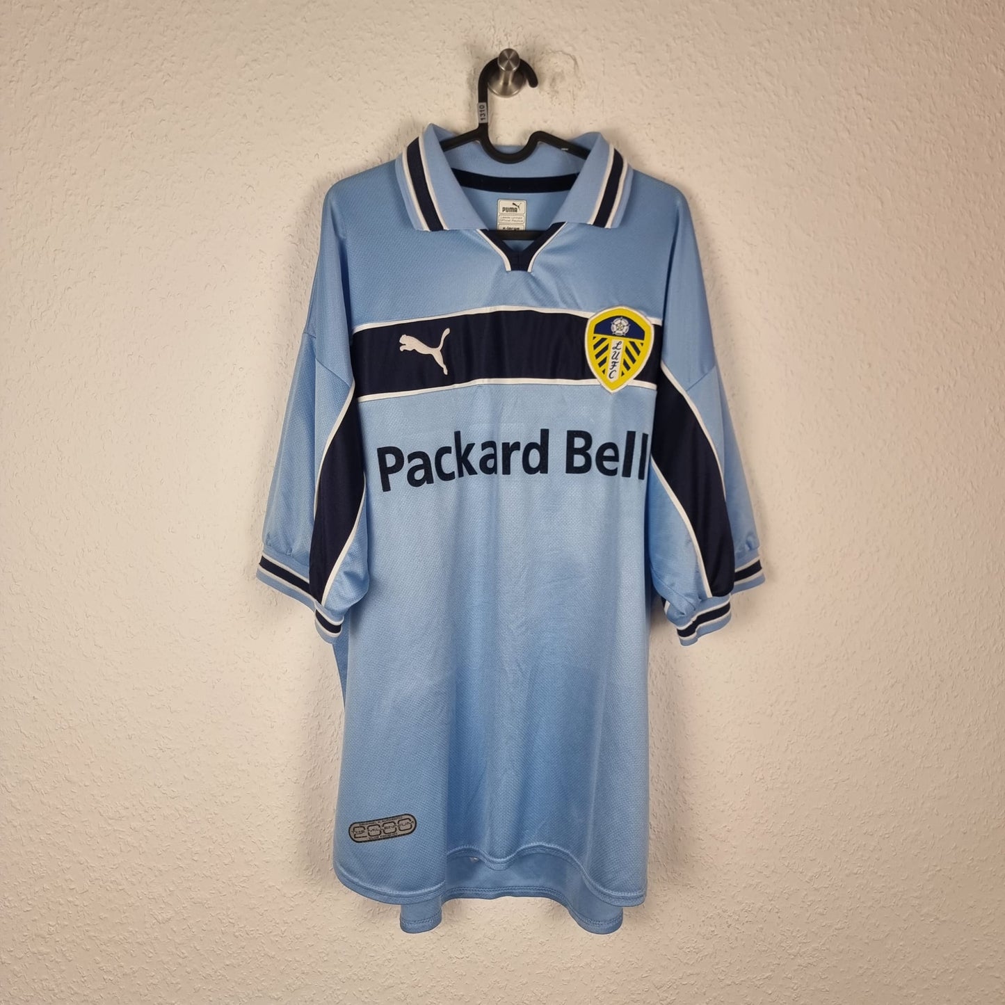 Jersey - Leeds United - David Batty - 1999/2000 - XL - Away
