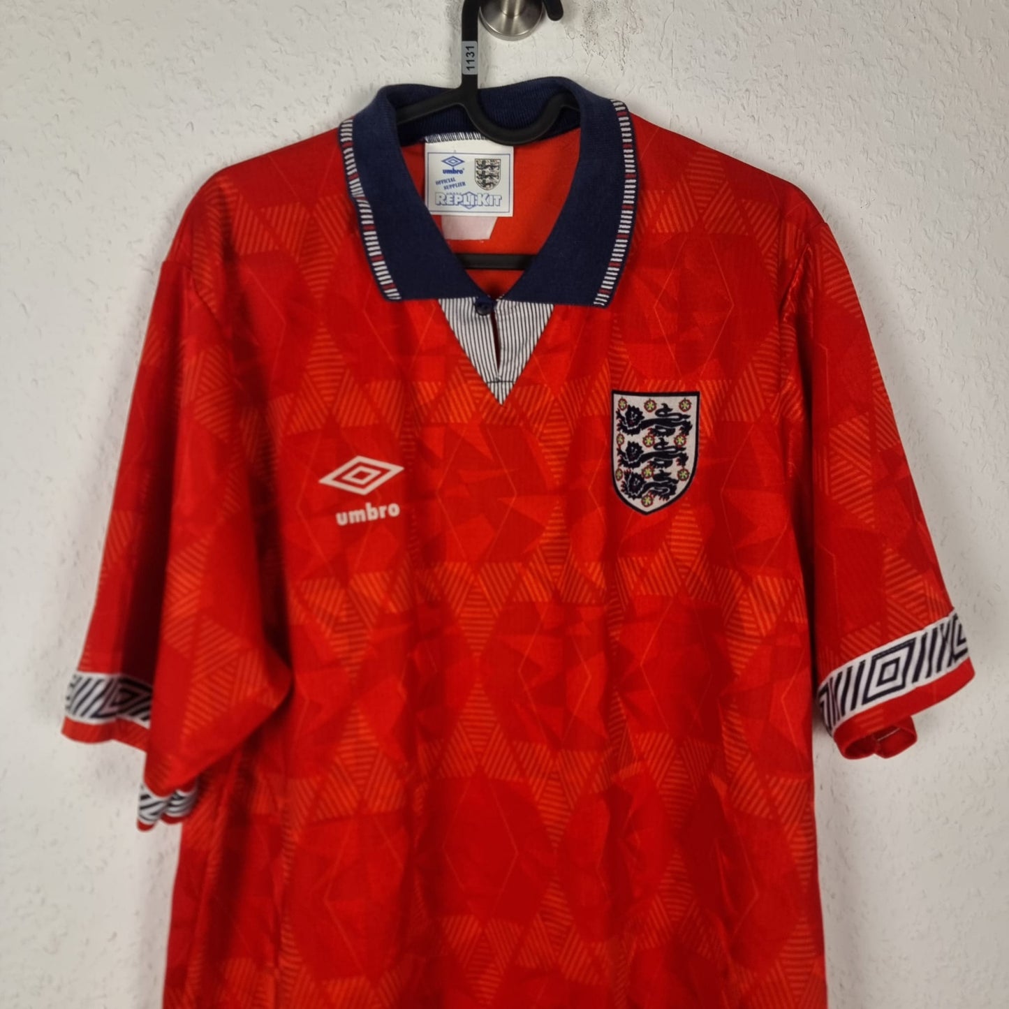 Jersey - England - 1990 - XL - Away
