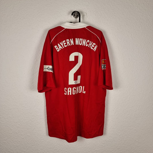 Trikot - Bayern München - Willy Sagnol - 2005/2006 - L - Heim