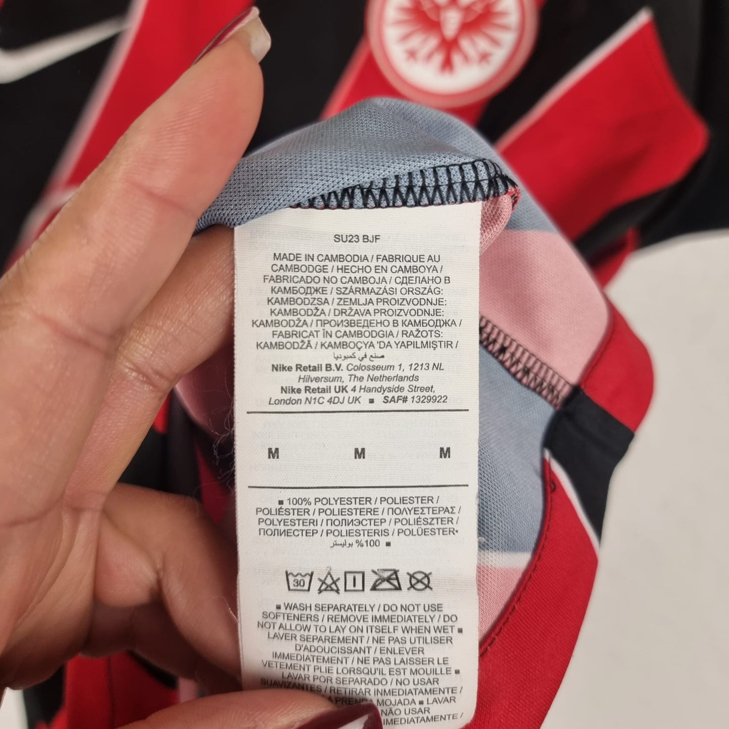 Trikot - Eintracht Frankfurt - 2023/2024 - M -  Heim