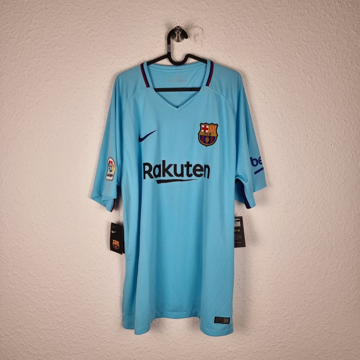 Trikot - FC Barcelona - Luis Suárez - 2017/2018 - XXL - Auswärts - Neu