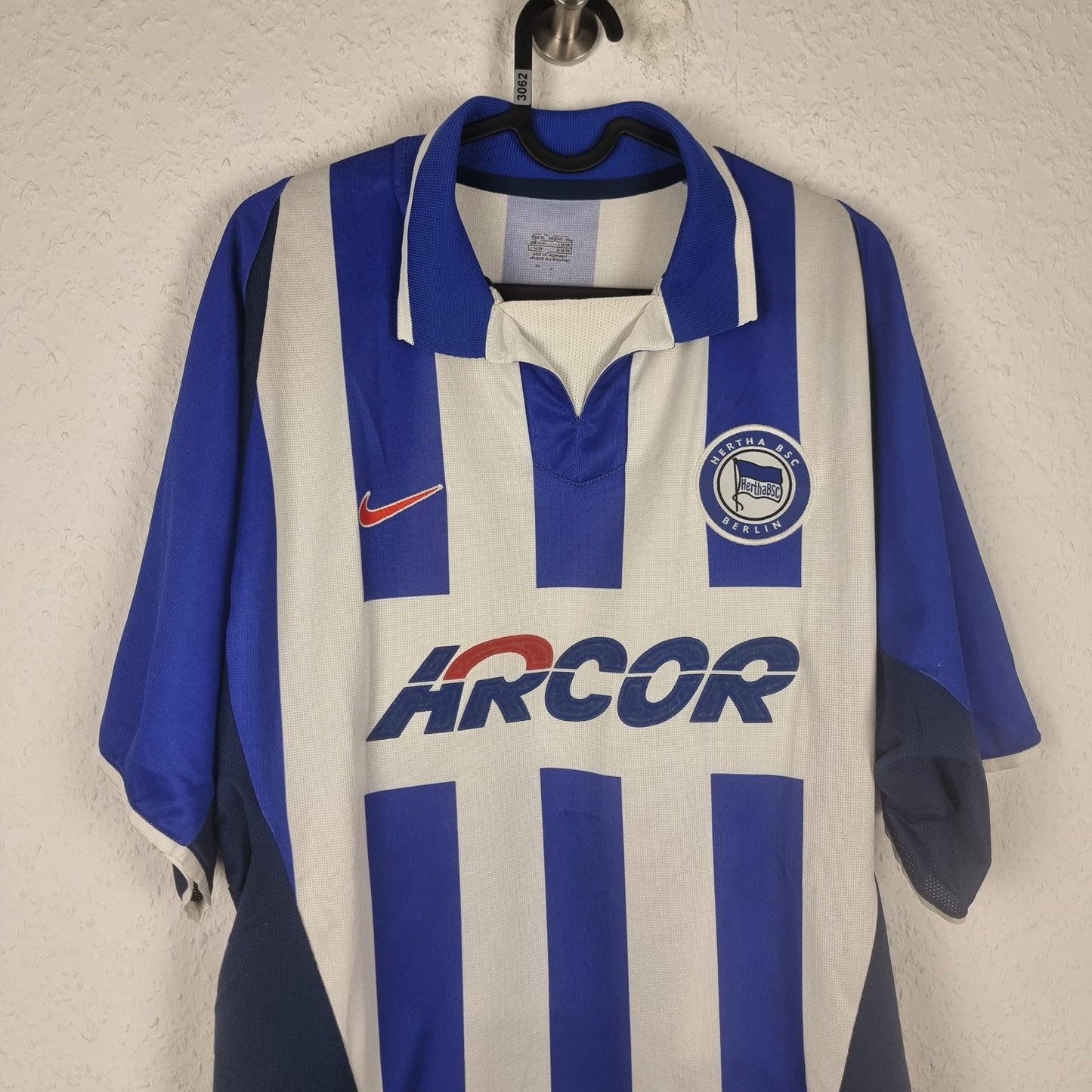 Trikot -Hertha BSC - Marcelinho - 2002/2003 - XL - Heim
