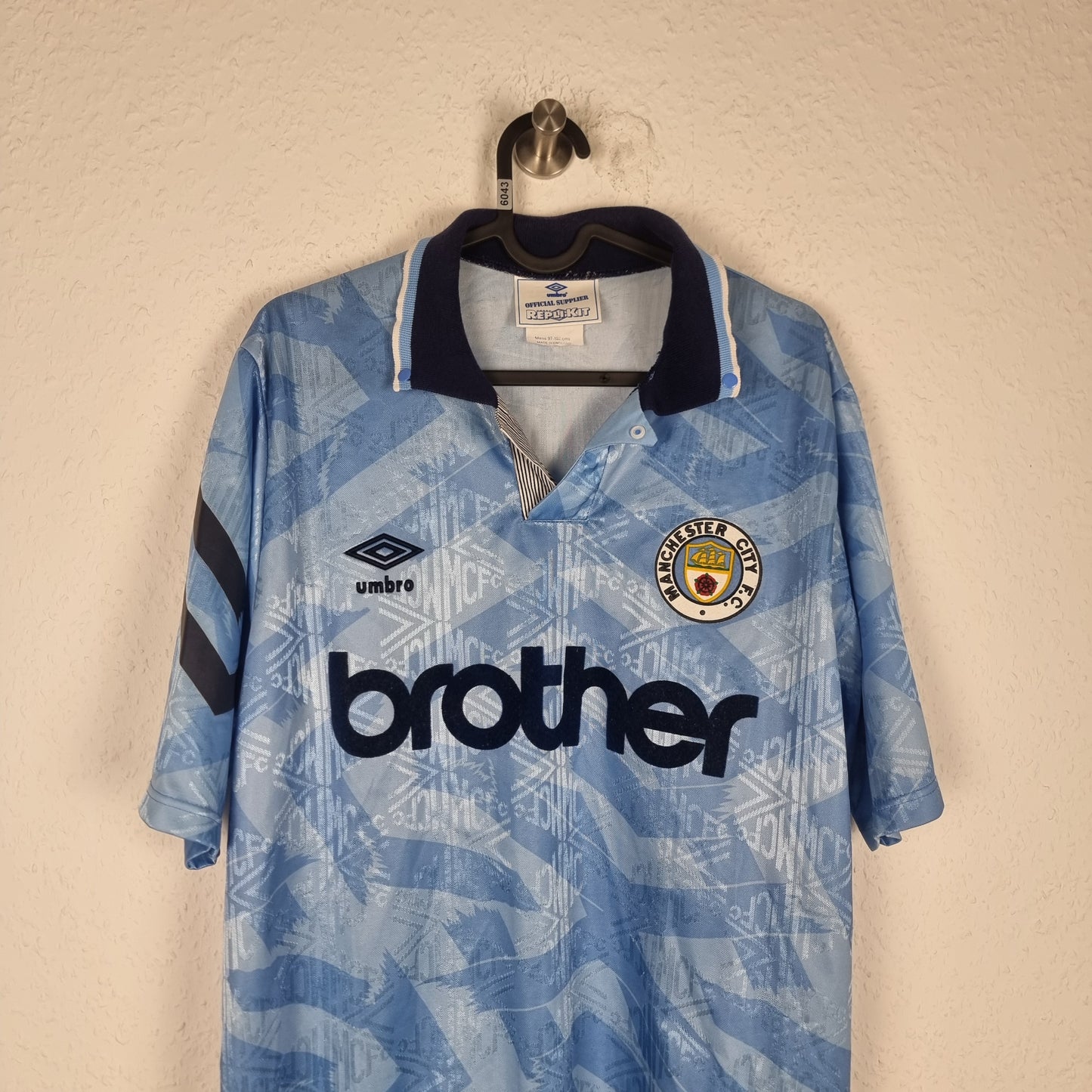 Trikot - Manchester City - 1991/1992 - M - Heim