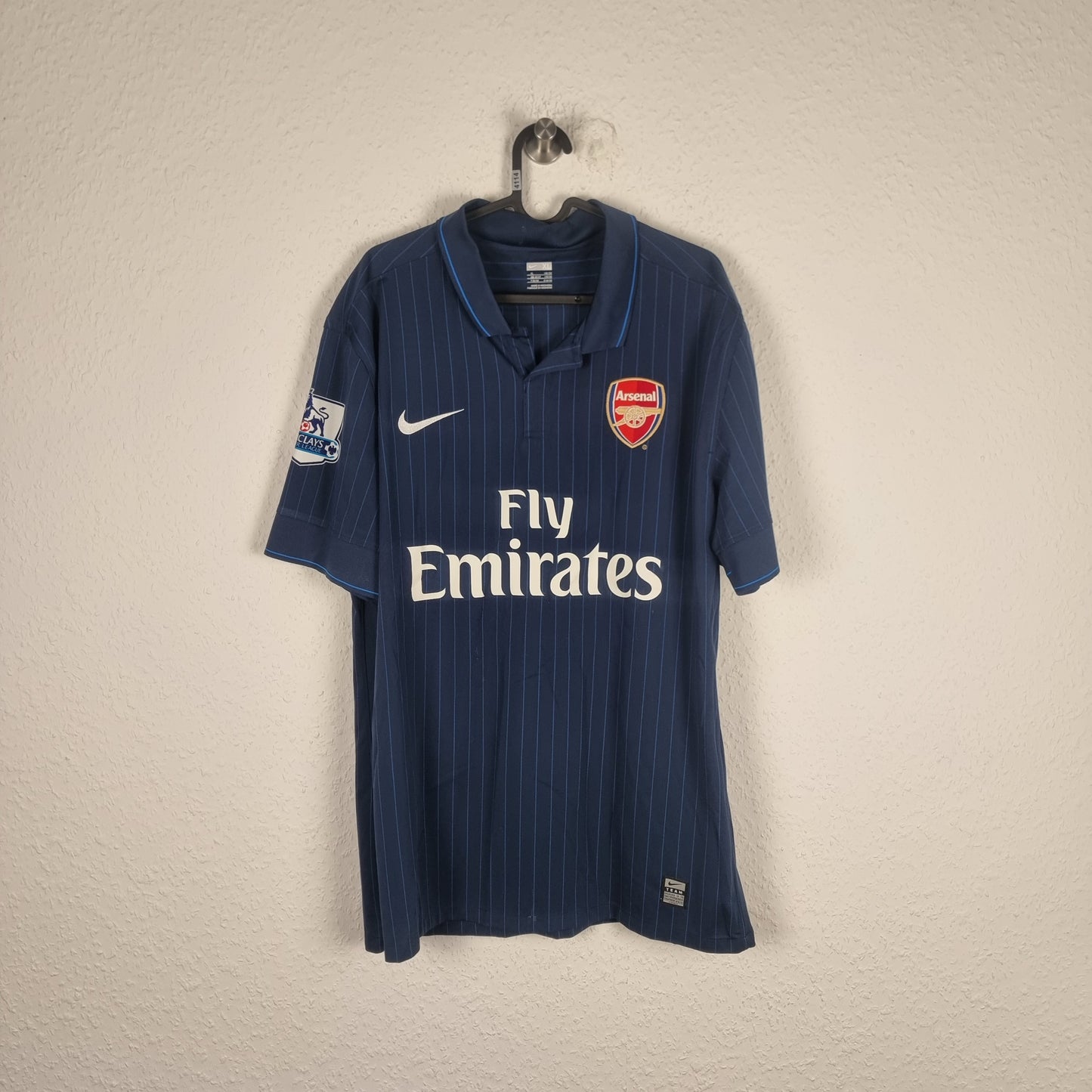 Jersey - FC Arsenal - Eduardo - 2009/2010 - XL - Away - Player Issue