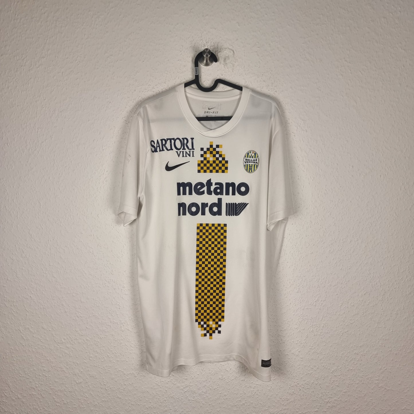 Trikot - Hellas Verona - Giampaolo Pazzini - 2017/2018 - XL - Drittes