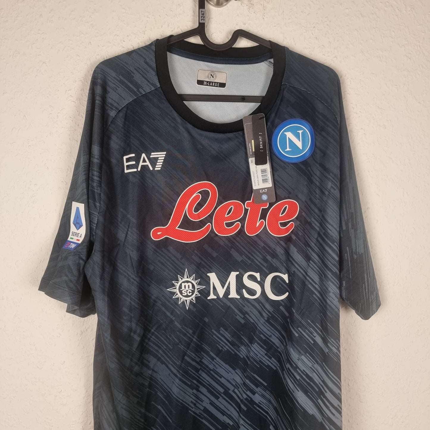 Trikot - SSC Napoli - Chwitscha Kwarazchelia - 2022/2023 - 3XL - drittes - Neu