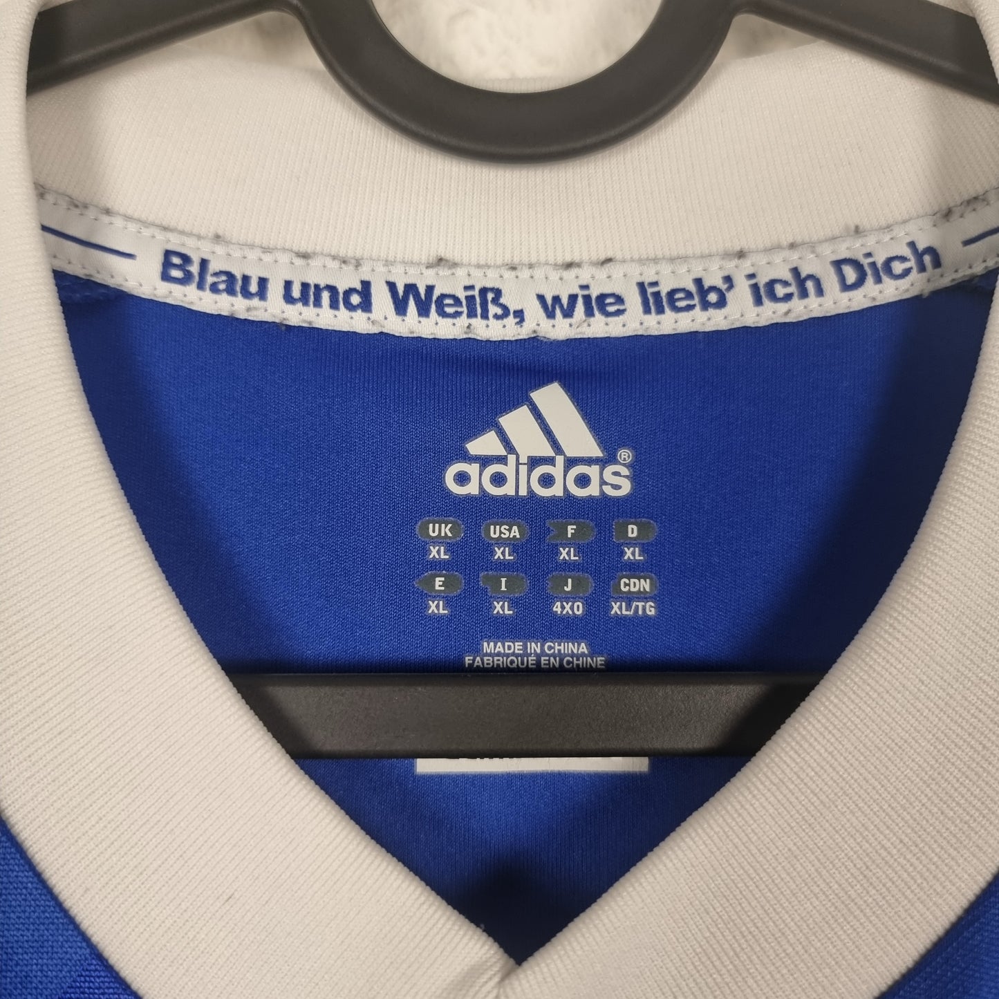 Trikot - FC Schalke 04 -  Klaas-Jan Huntelaar - 2012/2013 - XL - Heim
