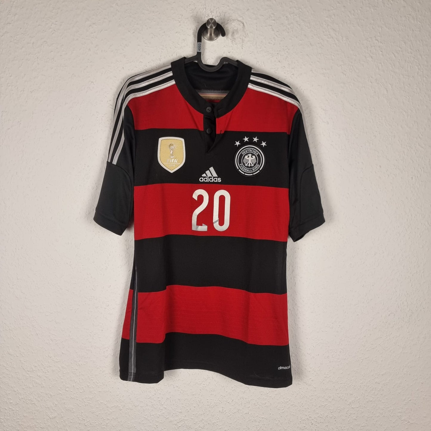 Trikot - Deutschland - Jérôme Boateng - 2014 - S - Auswärts