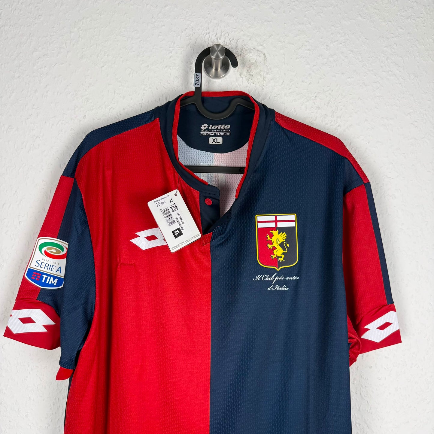 Trikot - CFC Genua - 2014/2015 - XL - Heim - Neu