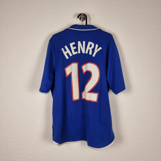 Trikot - Frankreich - Thierry Henry - 2000 - M - Heim