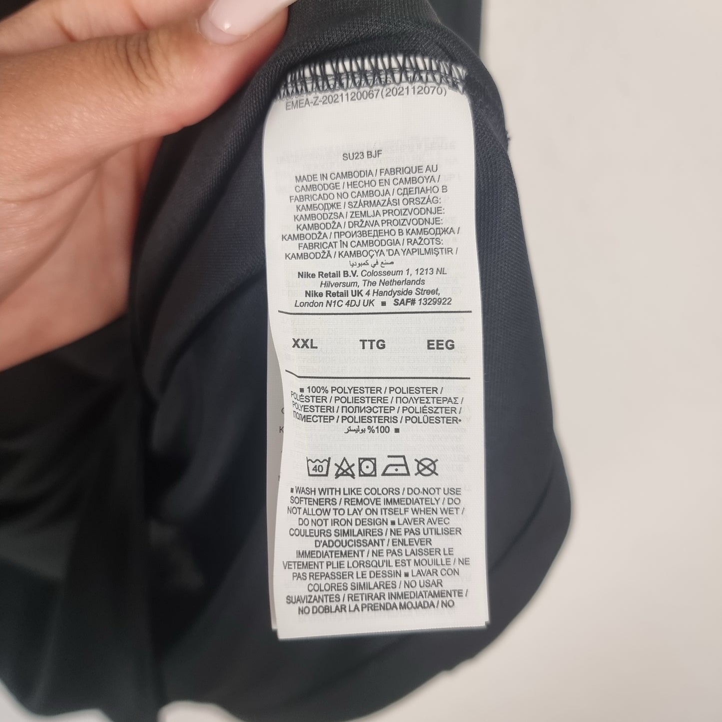 Trikot - Eintracht Frankfurt - Mario Götze - 2023/2024 - XXL - Auswärts