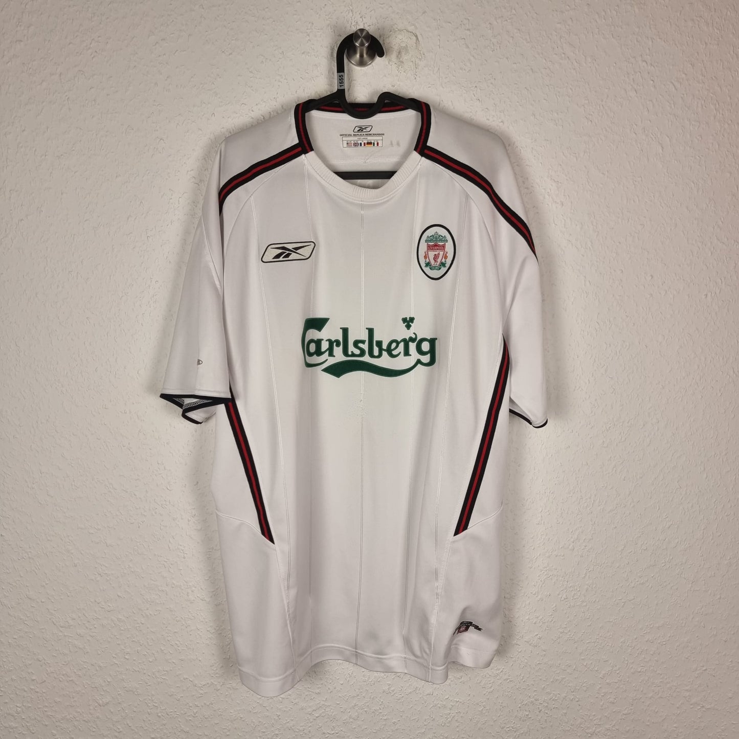 Trikot - Liverpool FC - Steven Gerrard  - 2003/2004 - XL - Auswärts
