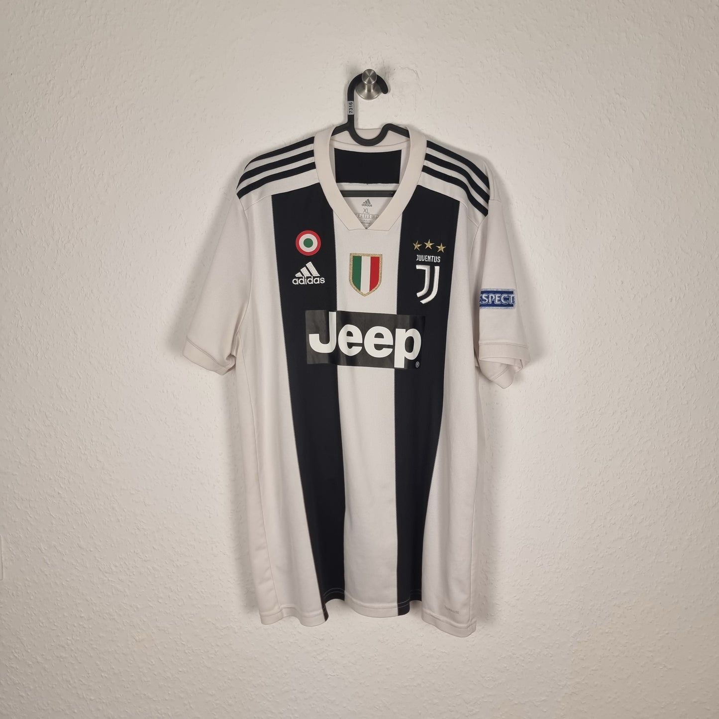 Jersey - Juventus Turin - Cristiano Ronaldo - 2018/2019 - XL - Home