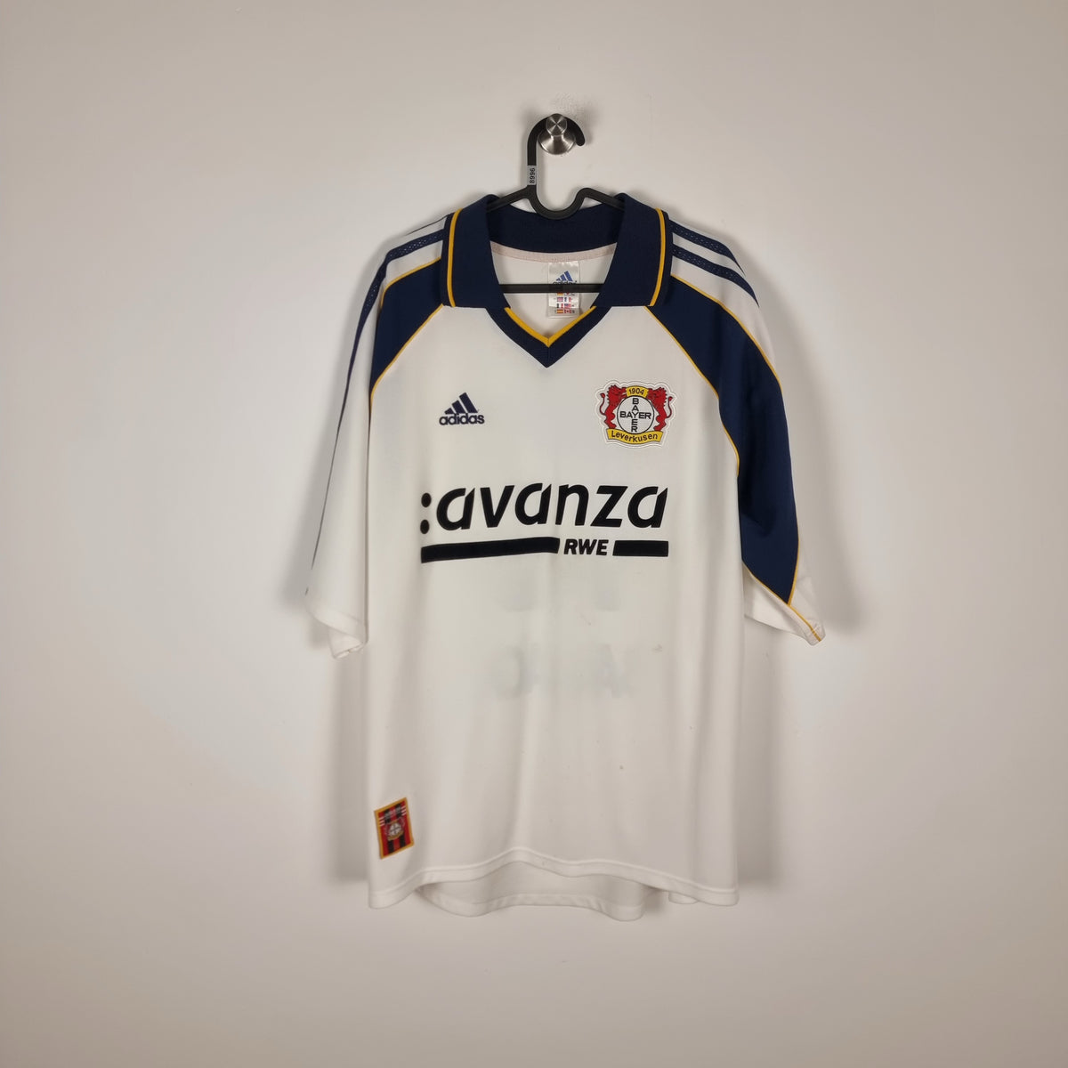 Trikot - Bayer 04 Leverkusen - Michael Ballack - 2000/2001 - L - Auswärts