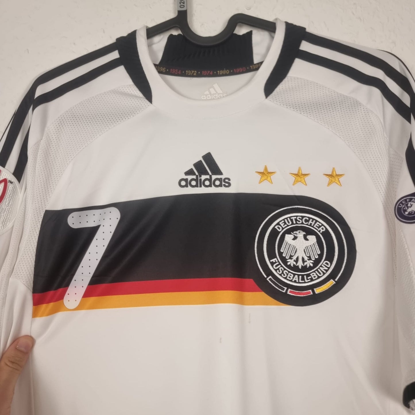 Trikot - Deutschland - Bastian Schweinsteiger - 2008 - S - Heim
