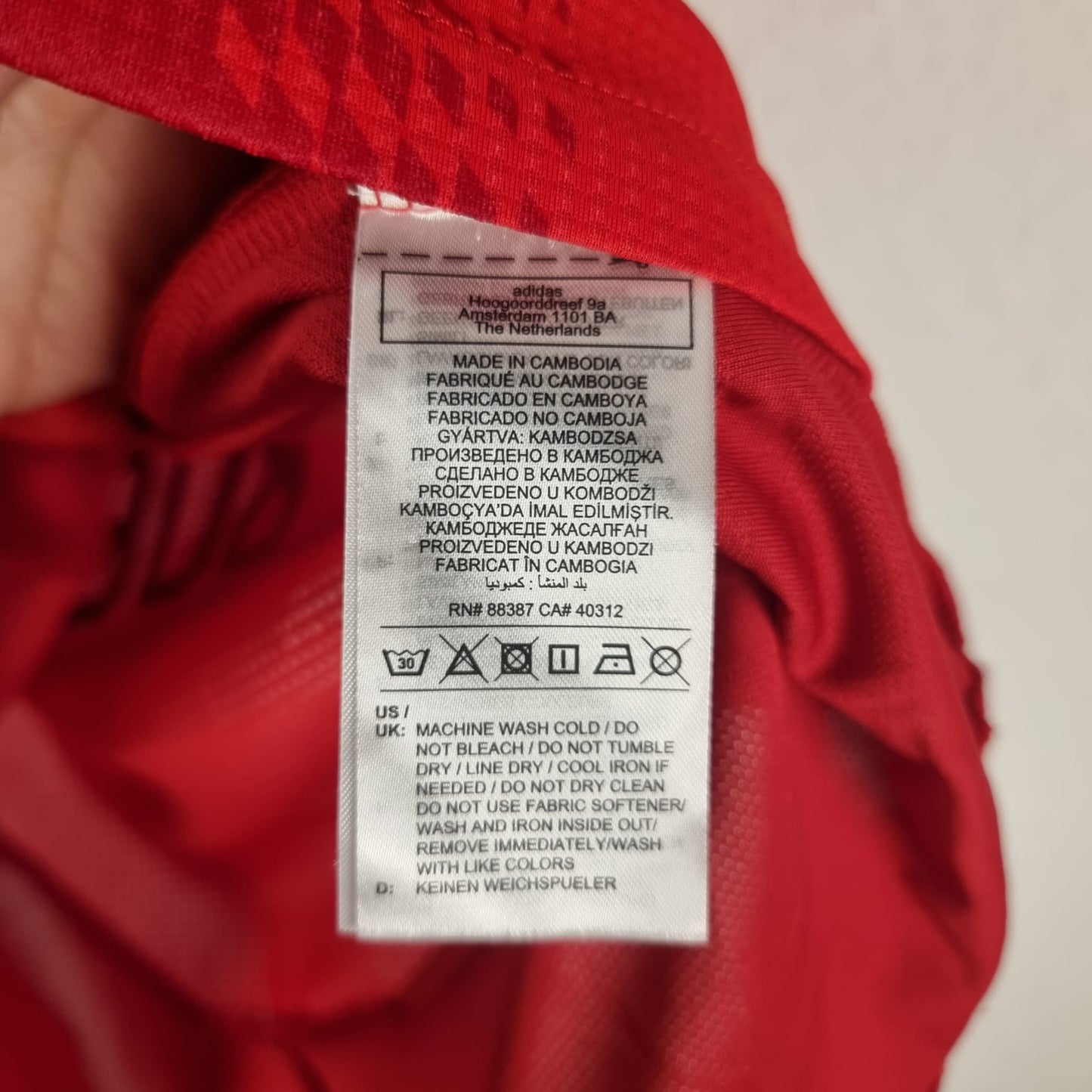 Trikot - FC Bayern München - Sacha Boey - 2024/2025 - Gr. 5 - Heim - Player Issue