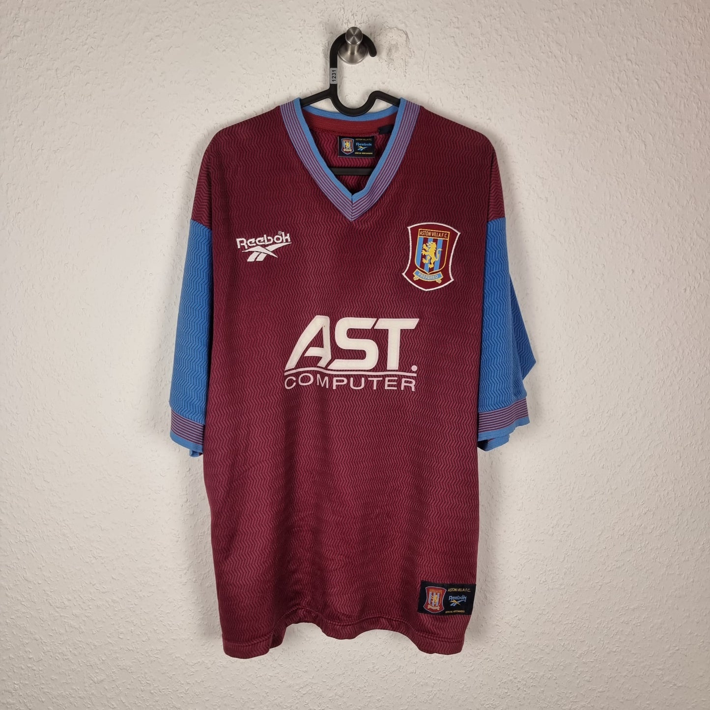 Trikot - Aston Villa - Gareth Southgate - 1997/1998 - L - Heim