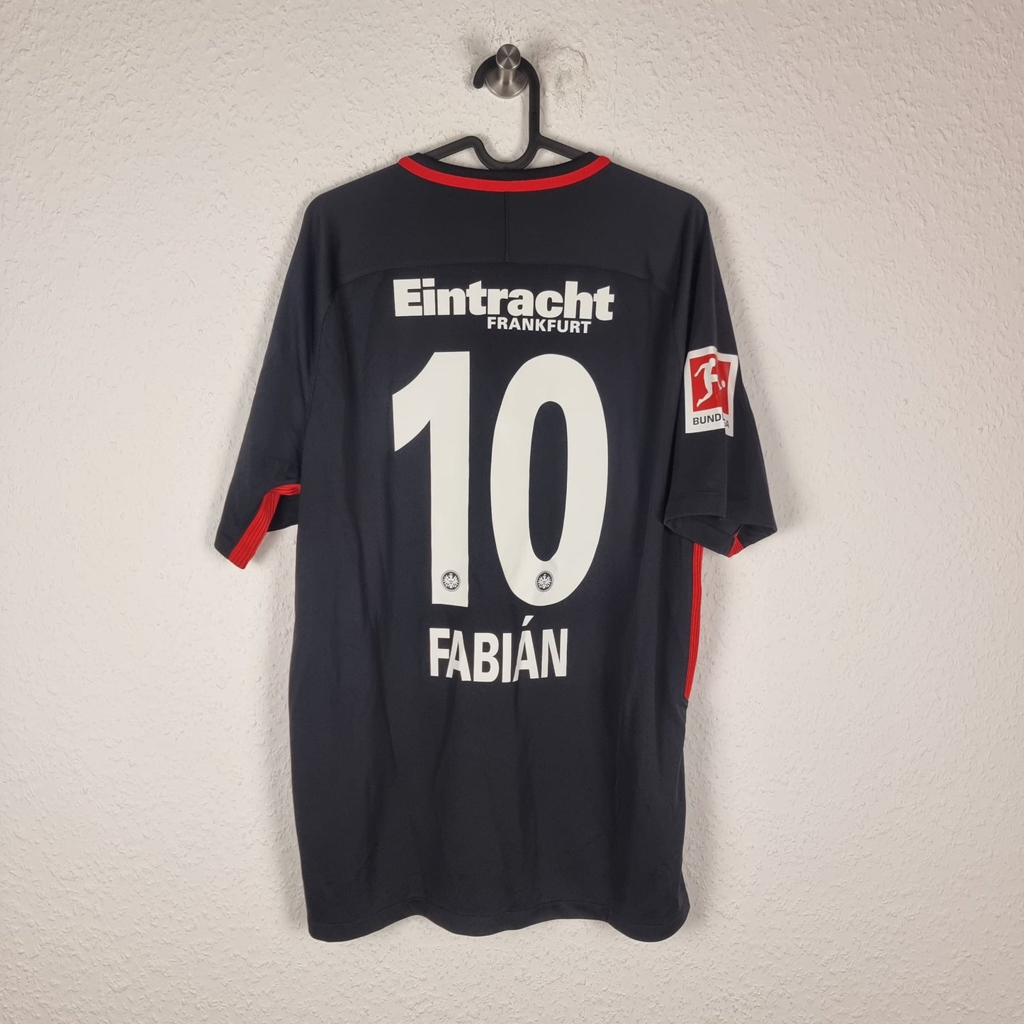 Trikot - Eintracht Frankfurt - Marco Fabián - 2017/2018 - L - Auswärts