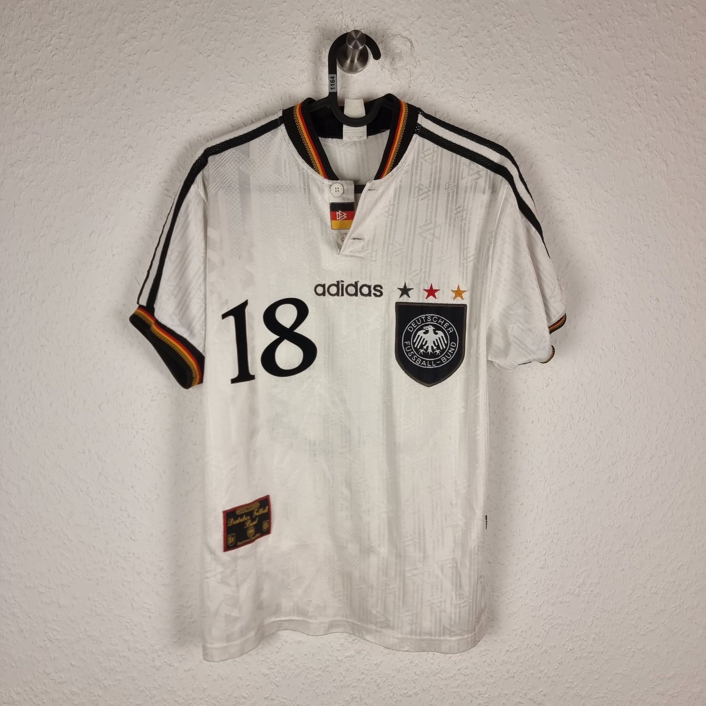 Trikot - Deutschland - Jürgen Klinsmann - 1996 - S - Heim
