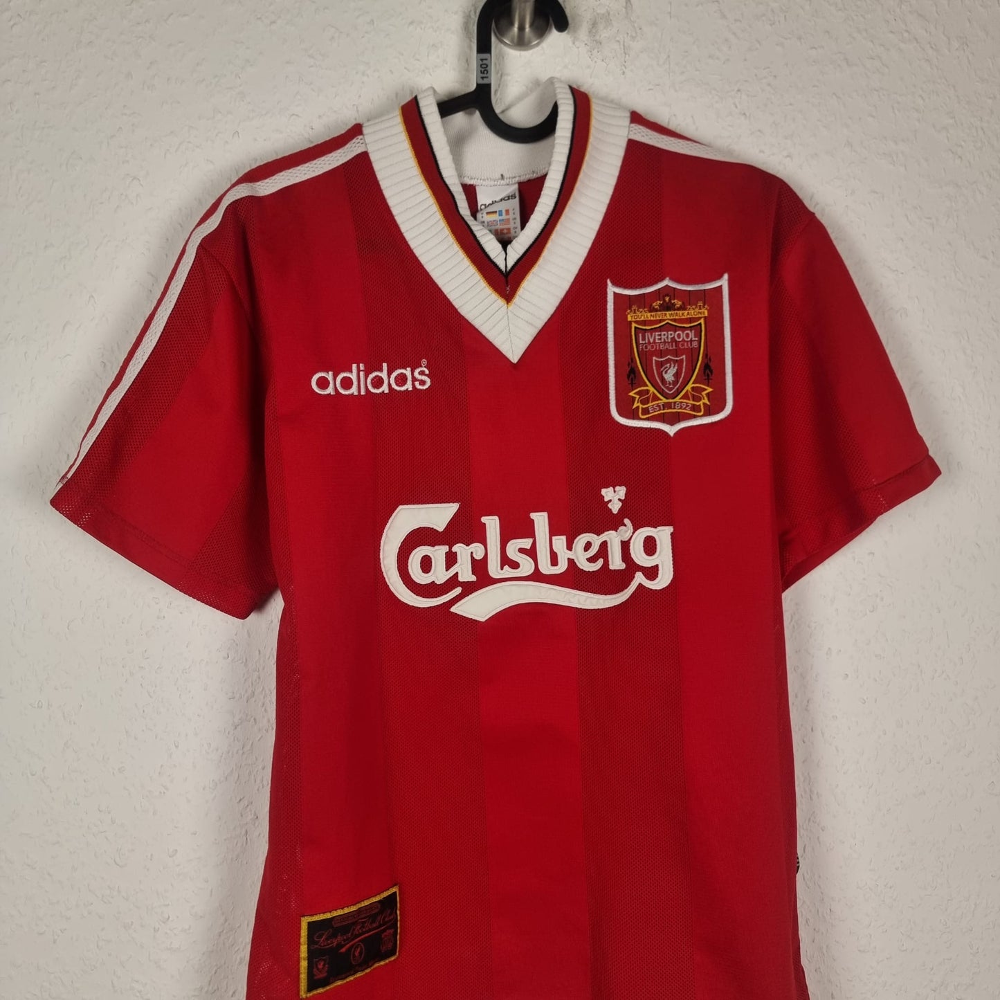 Trikot - Liverpool FC - John Barnes - 1995/1996 - S- Heim
