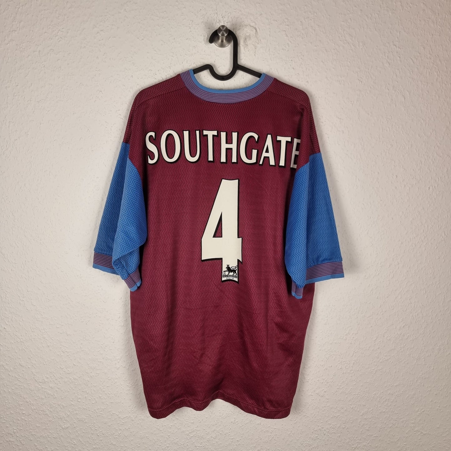 Trikot - Aston Villa - Gareth Southgate - 1997/1998 - L - Heim